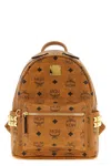 Mcm 'stark' Mini Backpack In Brown