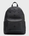 Mcm Stark Eb Maxi Monogram Backpack In Black