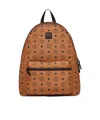 Mcm Stark Packable Backpack In Monogram Nylon
