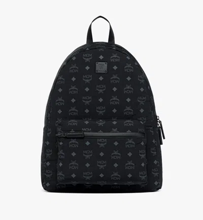MCM STARK PACKABLE BACKPACK IN MONOGRAM NYLON