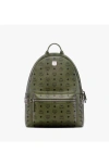 Mcm Stark Side Studs Backpack In White