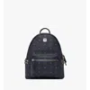 Mcm Stark Side Studs Backpack In Visetos