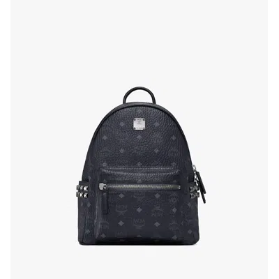 Mcm Stark Side Studs Backpack In Visetos