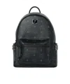 Mcm Stark Small Backpack In Black