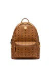 Mcm Stark Stud-embellished Backpack In Pink