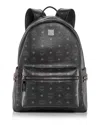 Mcm Stark Visetos Backpack In Black