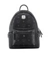 Mcm Stark Side Studs Backpack In Visetos In Pink