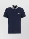Mcm Men's Navy Stretch Piquet Polo Shirt