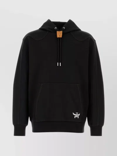 MCM STRETCH POLYESTER BLEND HOODED SWEATSHIRT