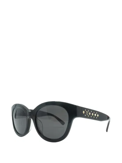 Mcm Studded Cat-eye Sunglasses In Black