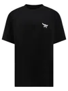 MCM T-SHIRT WITH EMBROIDERED LOGO T-SHIRTS