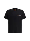 Mcm T-shirt With Pocket In Black