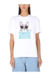 Mcm Graphic-print Short-sleeve T-shirt In Wt