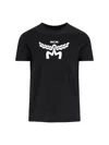 Mcm Laurel Logo Print T-shirt In Organic Cotton