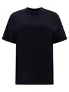 Mcm Crew Neck Plain Design Short Sleeves In Blue