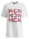 Mcm Crew Neck Graphic Print Short Sleeves