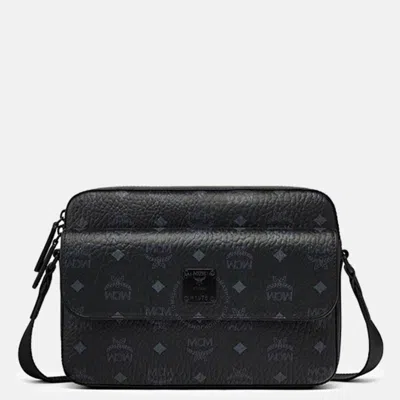 Mcm The  Aren Medium Crossbody Bag In Black