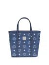 Mcm Toni Handbag In Blue