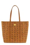 Mcm Women Printed Canvas Medium Toni Shopping Bag In Brown