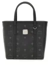 Mcm Toni Mini Shopper Bag In Black
