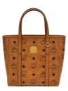 Mcm Mini Tony Printed Canvas Handbag In Brown