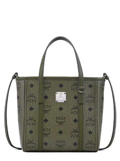 MCM MCM "TONI TOP-ZIP" MINI BAG IN VISETOS