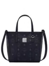 Mcm "toni Top-zip" Mini Tote In Black