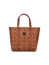 Mcm Mini Tote Bag "toni Top-zip" In Brown