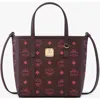 Mcm Toni Double-handle Shoulder Bag In Red