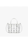 Mcm Toni Top-zip Shopper In Pattern