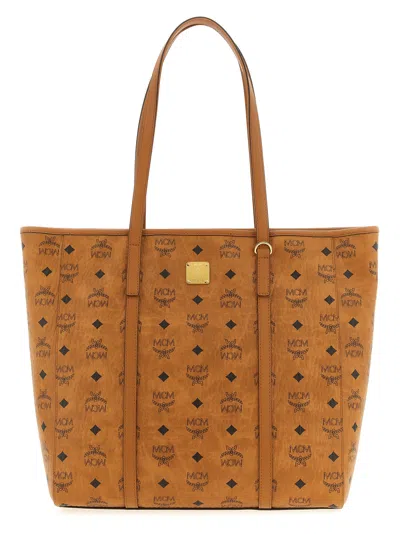 MCM TONI TOTE BAG BROWN