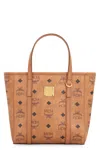 Mcm Toni Visetos Mini Tote In Brown
