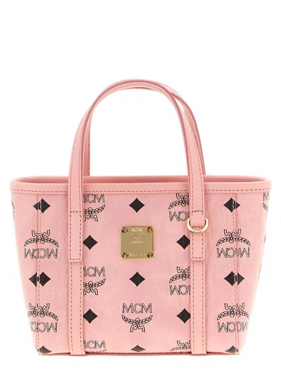 Mcm 'toni' X-mini Shopping Bag In Pink