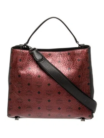 Pre-owned Mcm Top Handle Bag