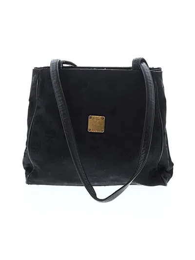 Pre-owned Mcm Tote Bag In Black