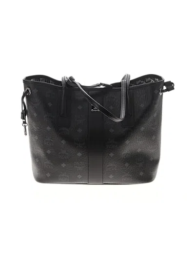 Pre-owned Mcm Tote Bag In Black