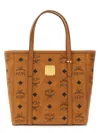 Mcm Structured Brown Tote Bag With Versatile Carry Options In Brown