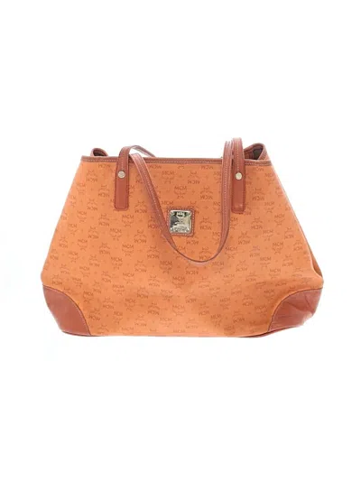 Pre-owned Mcm Tote Bag In Brown