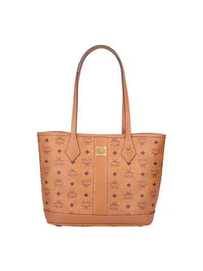 Mcm Tote Bag "liz" In Brown