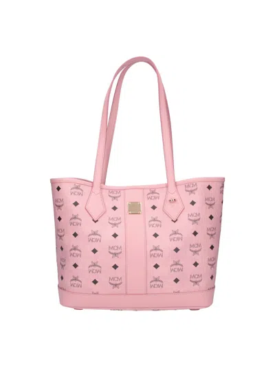 Mcm Tote Bag "liz" In Pink