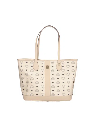 Mcm Tote Bag "liz" In Sand