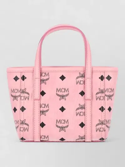 Mcm Tote Bag Shoulder Style Detachable Strap Handles