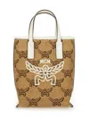 Mcm Tote Bag With Embroidery