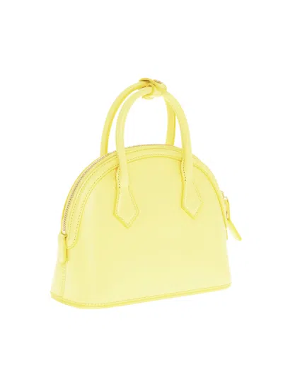 Mcm Tote Bag In Yellow