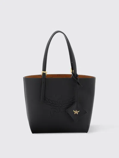 Mcm Tote Bags  Woman Colour Black