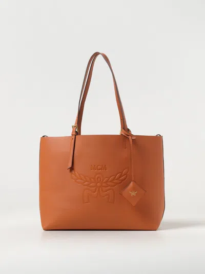 Mcm Tote Bags  Woman Color Camel