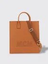 Mcm Tote Bags  Woman Color Copper Red