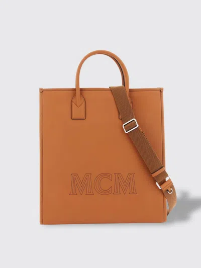 Mcm Tote Bags  Woman Colour Copper Red