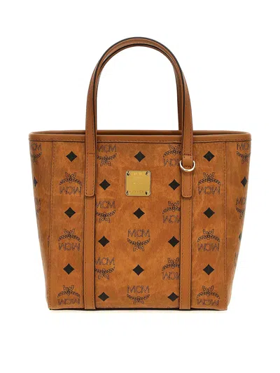 Mcm Tote In Brown
