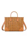 Mcm Tote Large In Brown